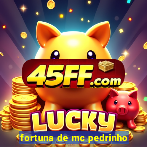 fortuna de mc pedrinho